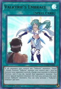 Valkyrie's Embrace [DANE-EN089] Ultra Rare | Play N Trade Winnipeg