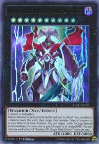 Number XX: Utopic Dark Infinity [DANE-EN093] Ultra Rare | Play N Trade Winnipeg