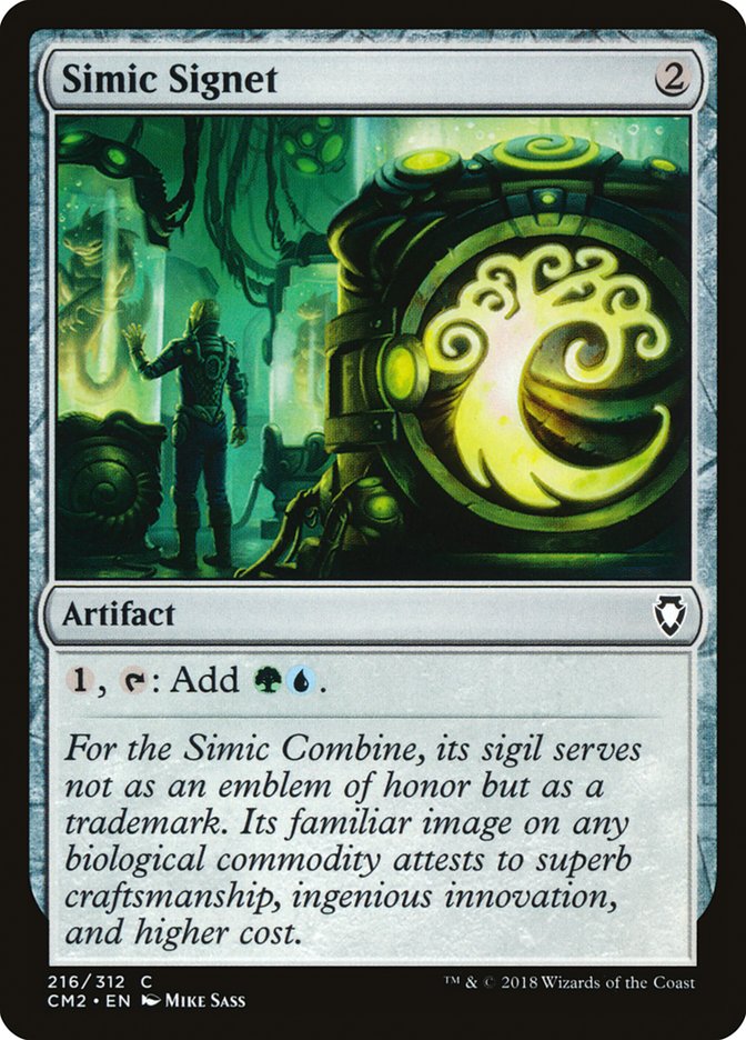 Simic Signet (216/312) [Commander Anthology Volume II] | Play N Trade Winnipeg