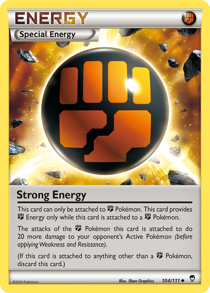 Strong Energy (104/111) [XY: Furious Fists] | Play N Trade Winnipeg