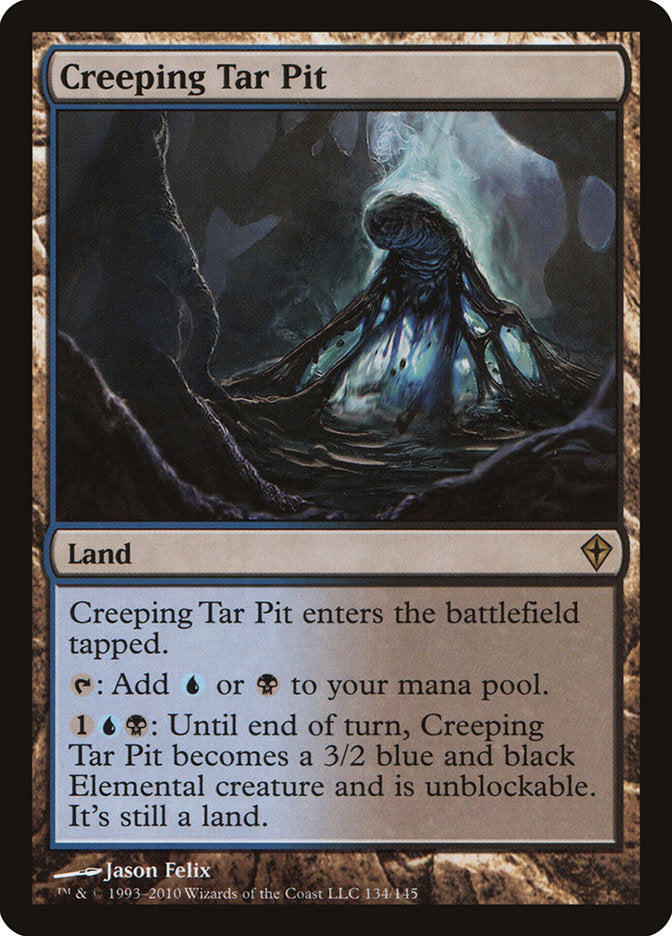 Creeping Tar Pit [Worldwake] | Play N Trade Winnipeg