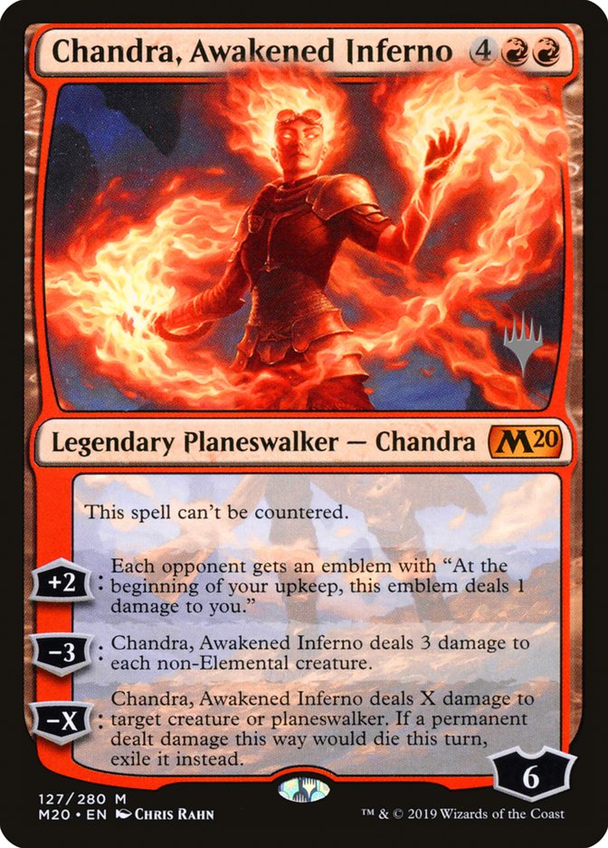 Chandra, Awakened Inferno (Promo Pack) [Core Set 2020 Promos] | Play N Trade Winnipeg