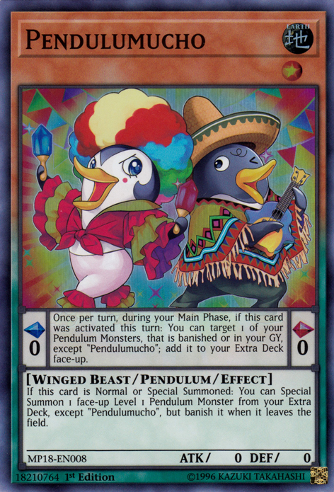 Pendulumucho [MP18-EN008] Super Rare | Play N Trade Winnipeg