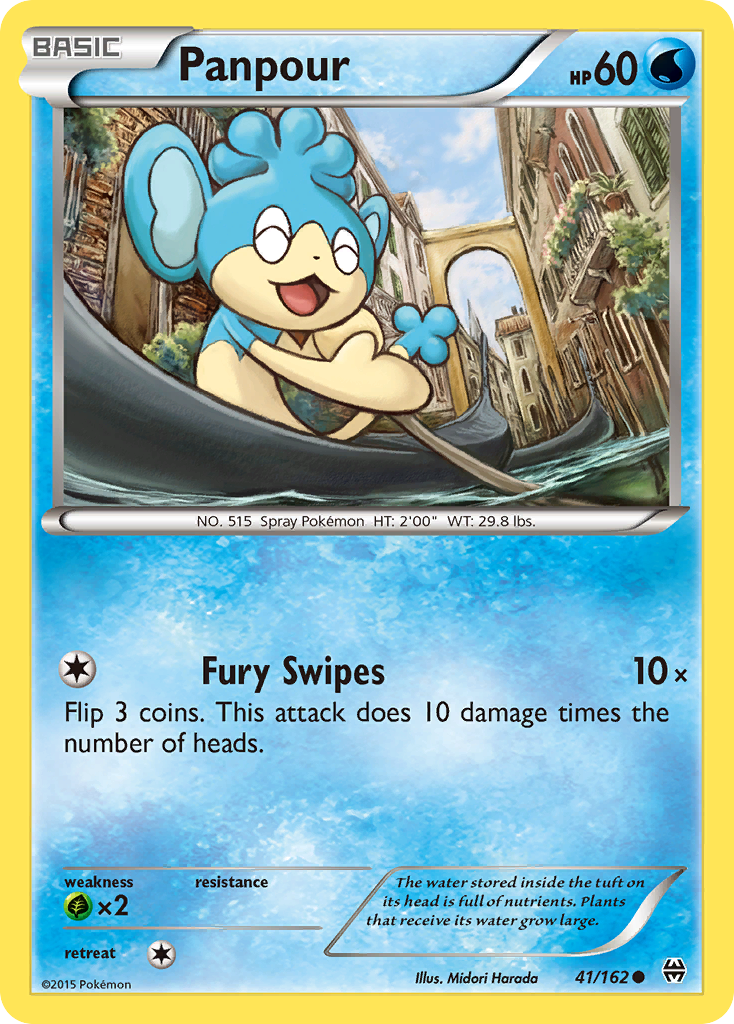 Panpour (41/162) [XY: BREAKthrough] | Play N Trade Winnipeg