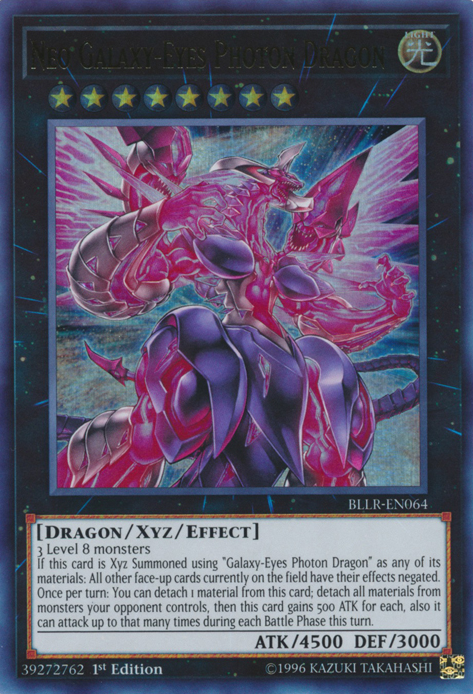 Neo Galaxy-Eyes Photon Dragon [BLLR-EN064] Ultra Rare | Play N Trade Winnipeg