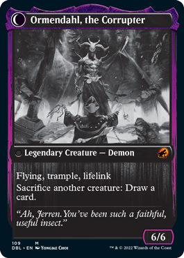 Jerren, Corrupted Bishop // Ormendahl, the Corrupted [Innistrad: Double Feature] | Play N Trade Winnipeg