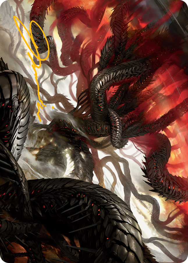 Realmbreaker, the Invasion Tree Art Card (Gold-Stamped Signature) [March of the Machine Art Series] | Play N Trade Winnipeg