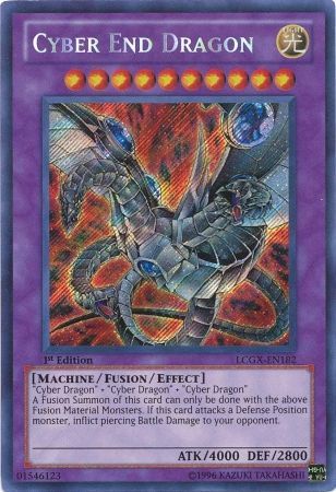 Cyber End Dragon (Alternate Art) [LCGX-EN182] Secret Rare | Play N Trade Winnipeg