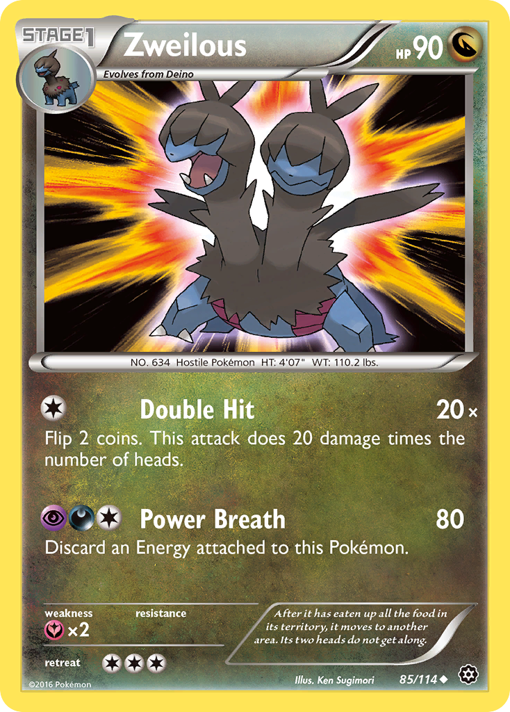 Zweilous (85/114) [XY: Steam Siege] | Play N Trade Winnipeg