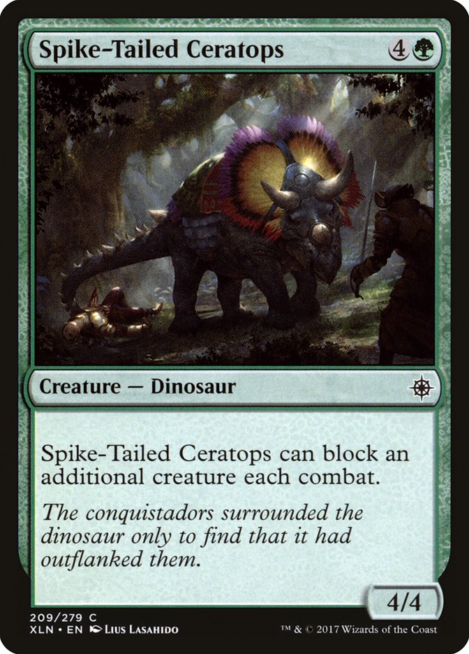 Spike-Tailed Ceratops [Ixalan] | Play N Trade Winnipeg