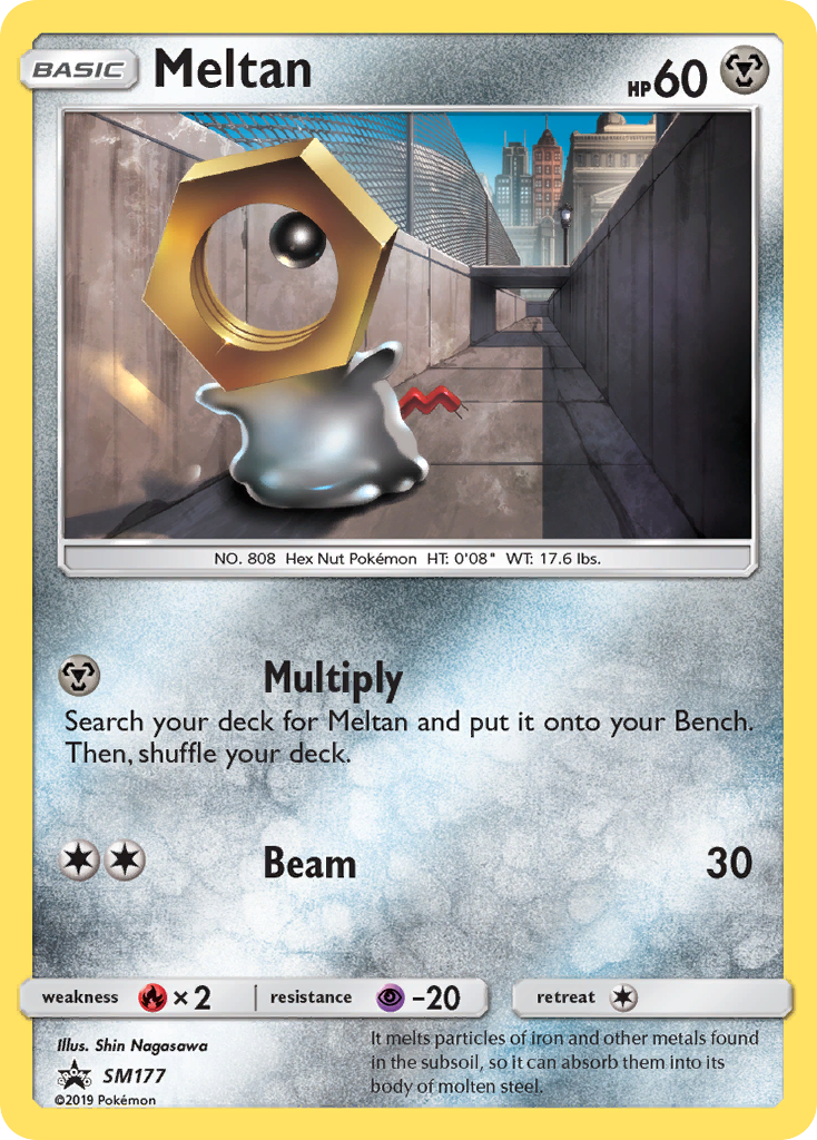 Meltan (SM177) [Sun & Moon: Black Star Promos] | Play N Trade Winnipeg