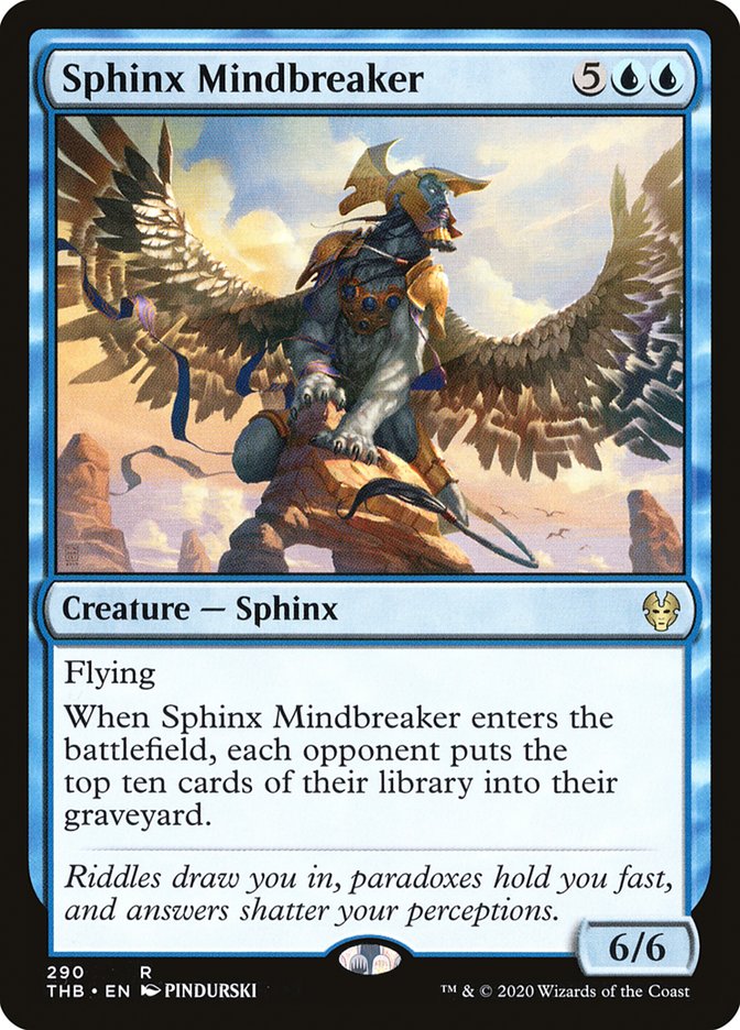 Sphinx Mindbreaker [Theros Beyond Death] | Play N Trade Winnipeg