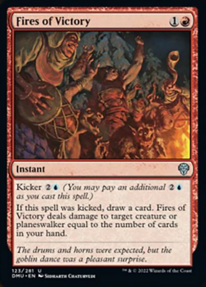 Fires of Victory [Dominaria United] | Play N Trade Winnipeg
