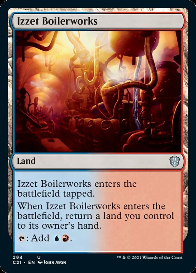 Izzet Boilerworks [Commander 2021] | Play N Trade Winnipeg