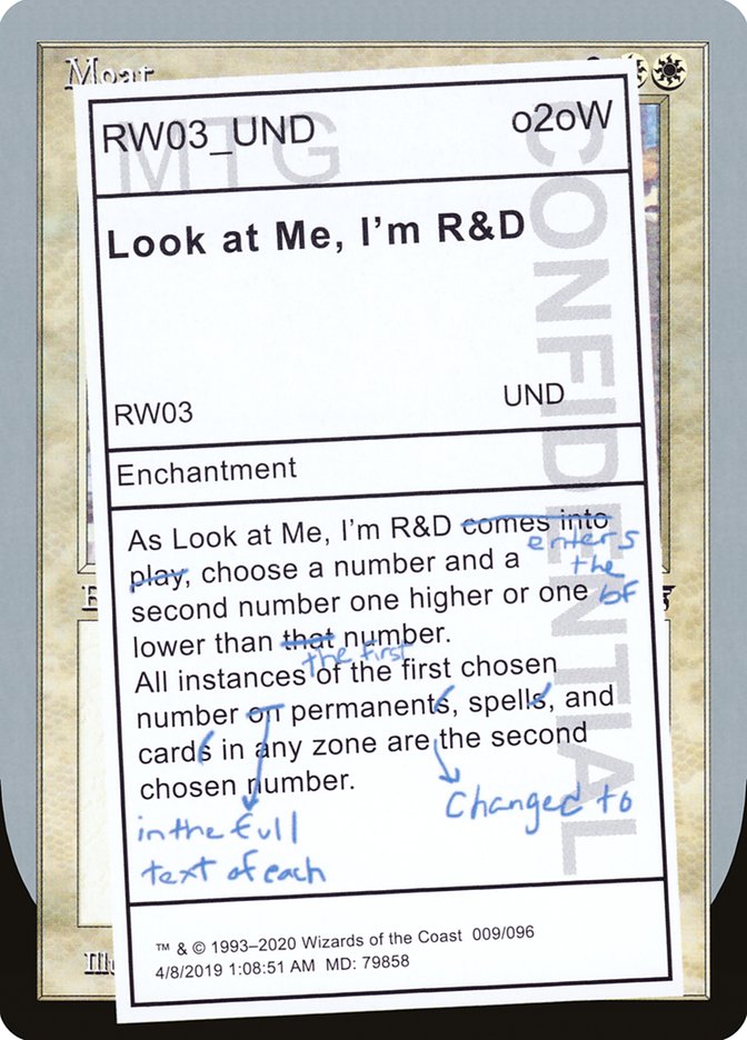 Look at Me, I'm R&D [Unsanctioned] | Play N Trade Winnipeg