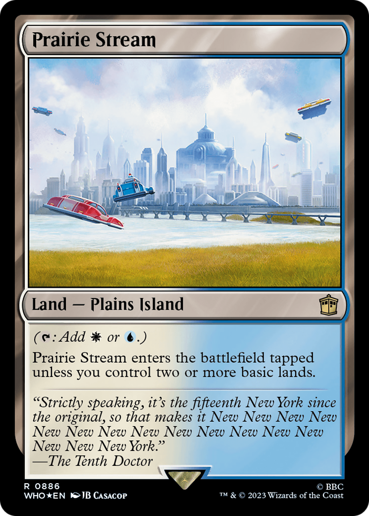Prairie Stream (Surge Foil) [Doctor Who] | Play N Trade Winnipeg