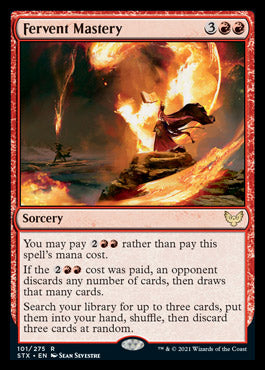 Fervent Mastery [Strixhaven: School of Mages] | Play N Trade Winnipeg