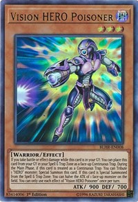 Vision HERO Poisoner [BLHR-EN008] Ultra Rare | Play N Trade Winnipeg