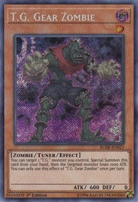 T.G. Gear Zombie [BLHR-EN023] Secret Rare | Play N Trade Winnipeg