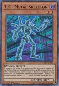 T.G. Metal Skeleton [BLHR-EN025] Ultra Rare | Play N Trade Winnipeg