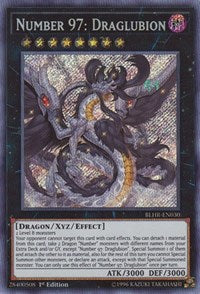 Number 97: Draglubion [BLHR-EN030] Secret Rare | Play N Trade Winnipeg