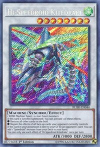 Hi-Speedroid Kitedrake [BLHR-EN044] Secret Rare | Play N Trade Winnipeg