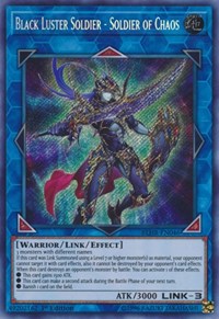 Black Luster Soldier - Soldier of Chaos [BLHR-EN046] Secret Rare | Play N Trade Winnipeg