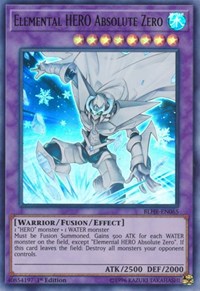 Elemental HERO Absolute Zero [BLHR-EN065] Ultra Rare | Play N Trade Winnipeg