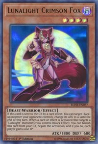 Lunalight Crimson Fox [BLHR-EN067] Ultra Rare | Play N Trade Winnipeg