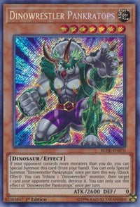 Dinowrestler Pankratops [BLHR-EN070] Secret Rare | Play N Trade Winnipeg