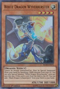 White Dragon Wyverburster [BLHR-EN076] Ultra Rare | Play N Trade Winnipeg