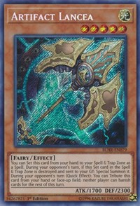 Artifact Lancea [BLHR-EN079] Secret Rare | Play N Trade Winnipeg