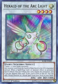 Herald of the Arc Light [BLHR-EN085] Ultra Rare | Play N Trade Winnipeg