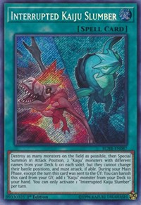 Interrupted Kaiju Slumber [BLHR-EN087] Secret Rare | Play N Trade Winnipeg