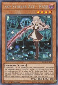 Sky Striker Ace - Raye [BLHR-EN089] Secret Rare | Play N Trade Winnipeg