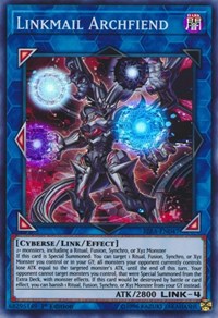 Linkmail Archfiend [RIRA-EN047] Super Rare | Play N Trade Winnipeg