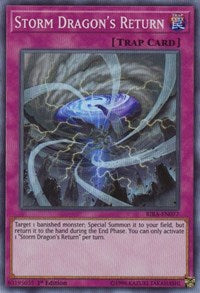 Storm Dragon's Return [RIRA-EN077] Super Rare | Play N Trade Winnipeg