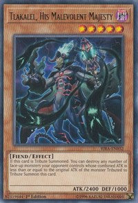 Tlakalel, His Malevolent Majesty (Sneak Peek) [RIRA-ENSP1] Ultra Rare | Play N Trade Winnipeg