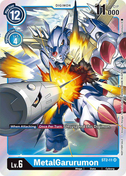 MetalGarurumon [ST2-11] (Event Pack) [Starter Deck: Cocytus Blue Promos] | Play N Trade Winnipeg