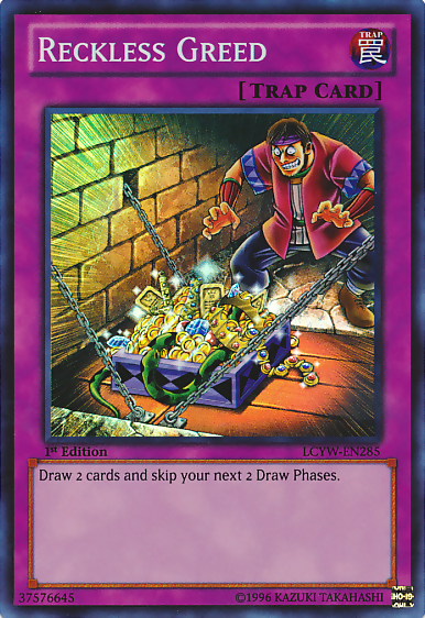 Reckless Greed [LCYW-EN285] Super Rare | Play N Trade Winnipeg