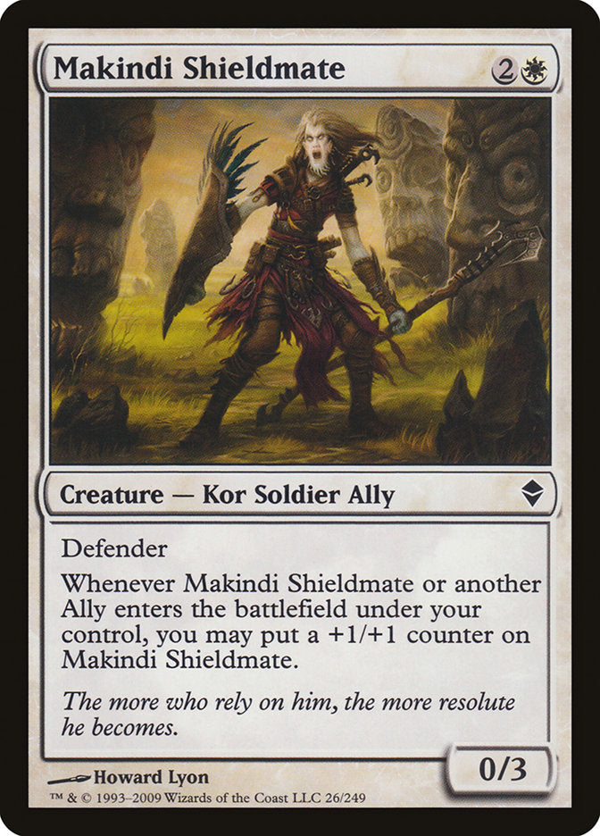 Makindi Shieldmate [Zendikar] | Play N Trade Winnipeg