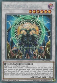 Archfiend's Call [FIGA-EN032] Secret Rare | Play N Trade Winnipeg