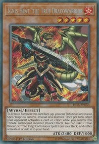 Ignis Heat, the True Dracowarrior [FIGA-EN053] Secret Rare | Play N Trade Winnipeg