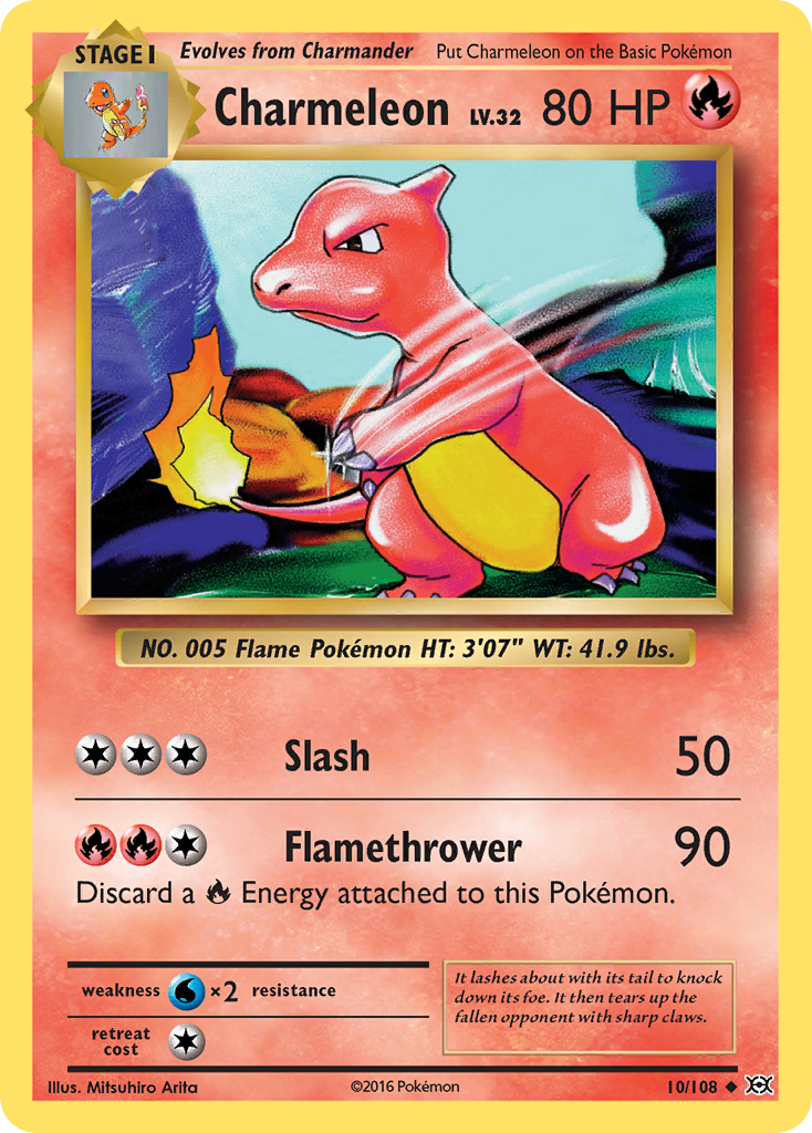 Charmeleon (10/108) [XY: Evolutions] | Play N Trade Winnipeg