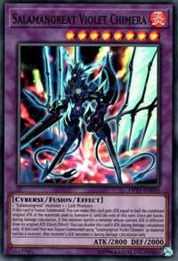 Salamangreat Violet Chimera [OP11-EN010] Super Rare | Play N Trade Winnipeg