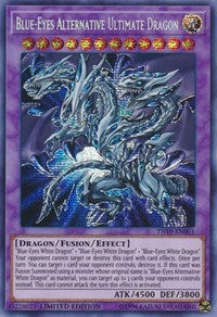 Blue-Eyes Alternative Ultimate Dragon [TN19-EN001] Prismatic Secret Rare | Play N Trade Winnipeg