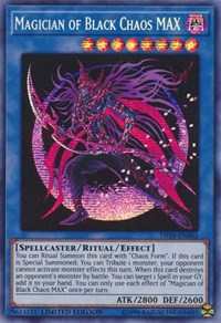 Magician of Black Chaos MAX [TN19-EN002] Prismatic Secret Rare | Play N Trade Winnipeg