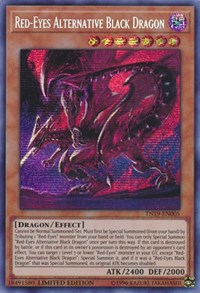 Red-Eyes Alternative Black Dragon [TN19-EN005] Prismatic Secret Rare | Play N Trade Winnipeg