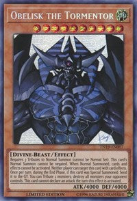 Obelisk the Tormentor [TN19-EN007] Prismatic Secret Rare | Play N Trade Winnipeg