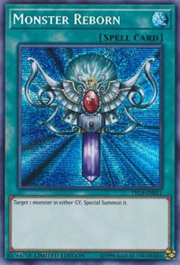 Monster Reborn [TN19-EN011] Prismatic Secret Rare | Play N Trade Winnipeg